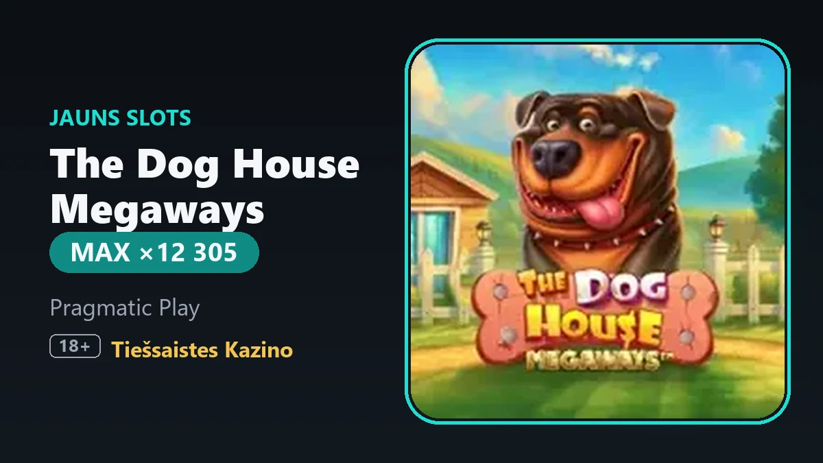 The Big Dog House - a new take with bigger symbols