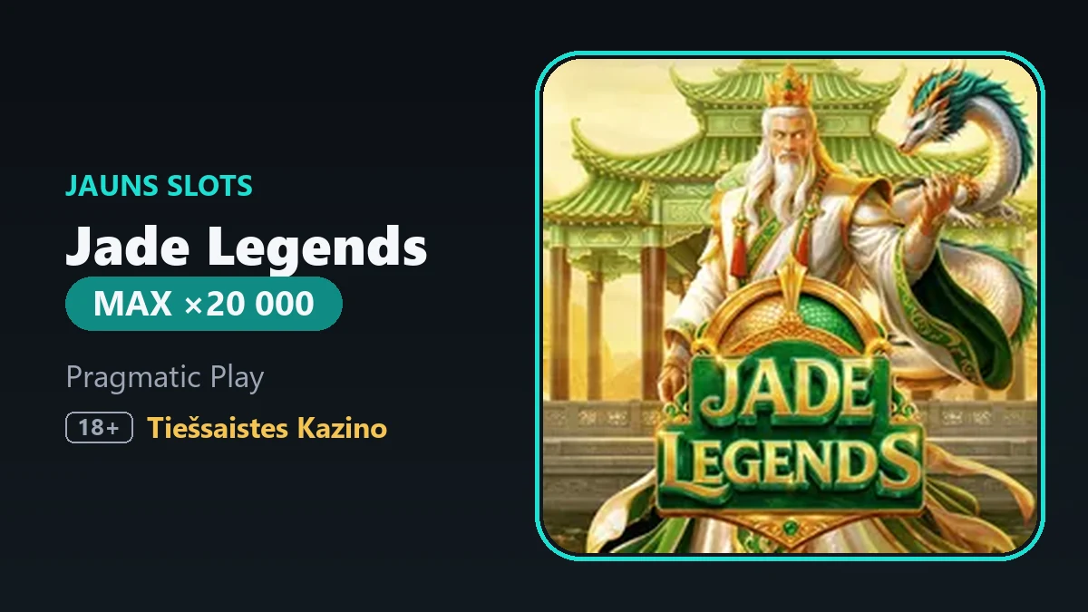 Jade Legends by Pragmatic Play: a jade dragon and a 7x7 cluster grid