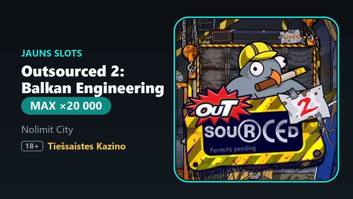 Outsourced 2 by Nolimit City: a workplace satire and the Donk multiplier