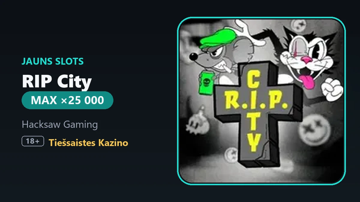 Hacksaw Gaming Unleashes New Slot RIP City